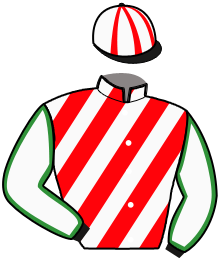 casaque portée par Le Beller B. jockey du cheval de course MONIA VERDERIE, information pmu ZETURF casaque portée par Le Beller B. jockey du cheval de course MONIA VERDERIE, information pmu ZETURF
