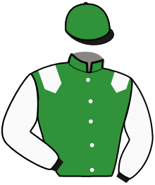 casaque portée par Gelormini G. jockey du cheval de course HEADSCOTT, information pmu ZETURF casaque portée par Gelormini G. jockey du cheval de course HEADSCOTT, information pmu ZETURF