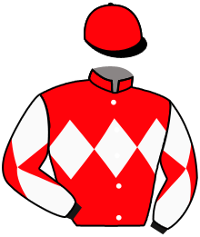 casaque portée par Bourgeais A. jockey du cheval de course LADY MAGIC, information pmu ZETURF