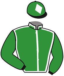 casaque portée par Le Clerc B. jockey du cheval de course MERI LILOU, information pmu ZETURF casaque portée par Le Clerc B. jockey du cheval de course MERI LILOU, information pmu ZETURF