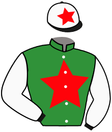 casaque portée par Bails Mlle L. jockey du cheval de course JIJI MY LOVE, information pmu ZETURF