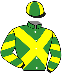 casaque portée par Bachelot T. jockey du cheval de course LOU BALICOT, information pmu ZETURF casaque portée par Bachelot T. jockey du cheval de course LOU BALICOT, information pmu ZETURF