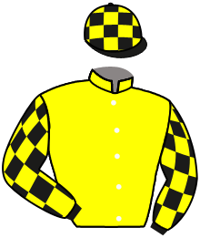 casaque portée par Bachelot T. jockey du cheval de course EVERWIN, information pmu ZETURF