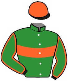 casaque portée par Devouassoux P. L. jockey du cheval de course IQUEM DANOVER, information pmu ZETURF