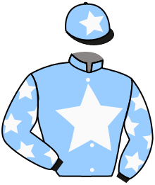 casaque portée par Bachelot T. jockey du cheval de course LAZZARO, information pmu ZETURF