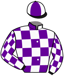 casaque portée par Schwarz Ch. jockey du cheval de course OIS TSCHIKAGO, information pmu ZETURF