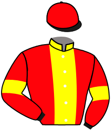 casaque portée par Zerourou J. jockey du cheval de course MASTER LIGHT, information pmu ZETURF casaque portée par Zerourou J. jockey du cheval de course MASTER LIGHT, information pmu ZETURF