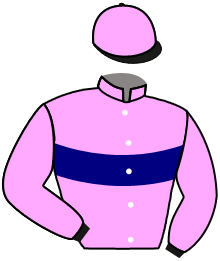 casaque portée par Congiu G. jockey du cheval de course TOVABIEN, information pmu ZETURF