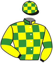 casaque portée par Chuette Mlle S. jockey du cheval de course TEMPO, information pmu ZETURF casaque portée par Chuette Mlle S. jockey du cheval de course TEMPO, information pmu ZETURF