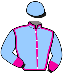 casaque portée par Minopoli F. jockey du cheval de course FAST FURIOUS COL, information pmu ZETURF