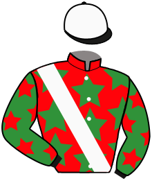 casaque portée par Santiago Mlle D. jockey du cheval de course LA VALE, information pmu ZETURF casaque portée par Santiago Mlle D. jockey du cheval de course LA VALE, information pmu ZETURF