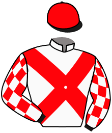 casaque portée par Beaurain T. jockey du cheval de course DAME OLYMPE, information pmu ZETURF casaque portée par Beaurain T. jockey du cheval de course DAME OLYMPE, information pmu ZETURF