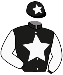 casaque portée par Beaudoire A. jockey du cheval de course TINA DE LENZAC, information pmu ZETURF