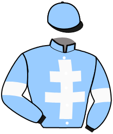 casaque portée par Breton R. jockey du cheval de course MISS TAVEL, information pmu ZETURF casaque portée par Breton R. jockey du cheval de course MISS TAVEL, information pmu ZETURF