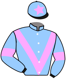 casaque portée par Germain Mlle M. jockey du cheval de course CLOSEFIELD BELLE, information pmu ZETURF casaque portée par Germain Mlle M. jockey du cheval de course CLOSEFIELD BELLE, information pmu ZETURF