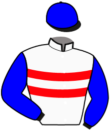 casaque portée par Derieux R. jockey du cheval de course LAUTREC QUICK, information pmu ZETURF casaque portée par Derieux R. jockey du cheval de course LAUTREC QUICK, information pmu ZETURF