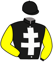 casaque portée par Velon Mlle M. jockey du cheval de course LOVE AFFAIR, information pmu ZETURF