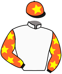 casaque portée par Demuro C. jockey du cheval de course SOUL AND ROMANCE, information pmu ZETURF