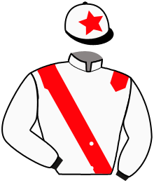 casaque portée par Marchand Bas. jockey du cheval de course PARWAZ, information pmu ZETURF casaque portée par Marchand Bas. jockey du cheval de course PARWAZ, information pmu ZETURF