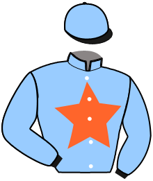 casaque portée par Ploquin Pau. Ph. jockey du cheval de course KAP ORNE, information pmu ZETURF