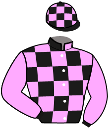 casaque portée par Krouchi M. jockey du cheval de course ELDER SHADOW, information pmu ZETURF