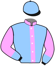 casaque portée par Lecoeuvre C. jockey du cheval de course GOLUPTIOUS, information pmu ZETURF