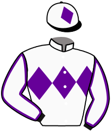casaque portée par Marie Benj. jockey du cheval de course STAR OF LIGHT, information pmu ZETURF