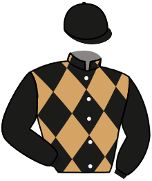 casaque portée par Velon Mlle M. jockey du cheval de course MATT MACHINE, information pmu ZETURF