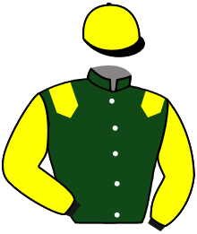 casaque portée par Demuro C. jockey du cheval de course ALVA, information pmu ZETURF