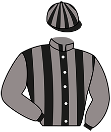 casaque portée par Cadeddu M. jockey du cheval de course THUNDERHEART, information pmu ZETURF