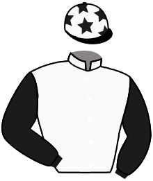 casaque portée par Mangione R. jockey du cheval de course BOUGAINVILLIER, information pmu ZETURF
