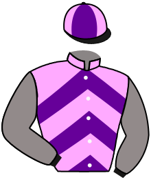 casaque portée par Barzalona M. jockey du cheval de course INTUITION, information pmu ZETURF