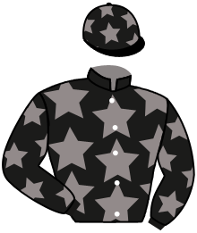 casaque portée par Lecoeuvre C. jockey du cheval de course HERODION, information pmu ZETURF