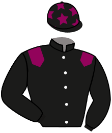 casaque portée par Hardouin E. jockey du cheval de course KHABESA, information pmu ZETURF