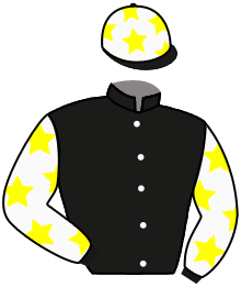 casaque portée par Boutin Hug. jockey du cheval de course ROUGE, information pmu ZETURF