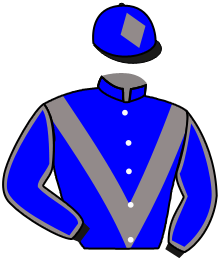casaque portée par Crastus A. jockey du cheval de course SABROZURA, information pmu ZETURF