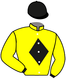 casaque portée par Boutin Hug. jockey du cheval de course THREE DREAMS, information pmu ZETURF