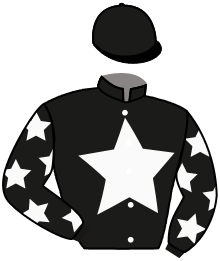 casaque portée par Ruis S. jockey du cheval de course AUTUMN TWILIGHT, information pmu ZETURF