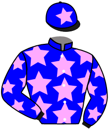 casaque portée par Morcel Mme M. jockey du cheval de course CAYSSIE MA STAR, information pmu ZETURF
