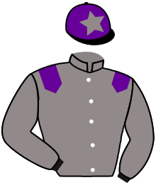 casaque portée par Crastus A. jockey du cheval de course BUTI, information pmu ZETURF