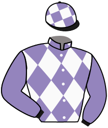 casaque portée par Orani Ant. jockey du cheval de course LILAROSE, information pmu ZETURF