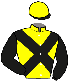 casaque portée par Mourot N. jockey du cheval de course ISLA, information pmu ZETURF