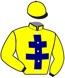 casaque portée par Hanquier M. jockey du cheval de course KARENGA WALLIE, information pmu ZETURF