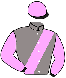 casaque portée par Trihollet A. jockey du cheval de course KORONA DIKA, information pmu ZETURF