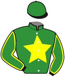 casaque portée par Perron N. jockey du cheval de course IPSIE DE LA LUNE, information pmu ZETURF