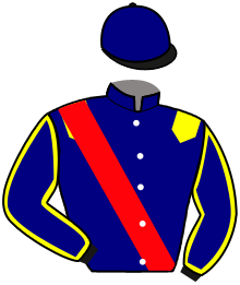 casaque portée par Orani Ant. jockey du cheval de course FRAGANCE, information pmu ZETURF