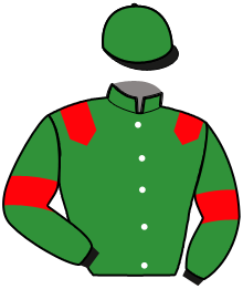 casaque portée par Dewulf S. jockey du cheval de course GIANT DREAM, information pmu ZETURF