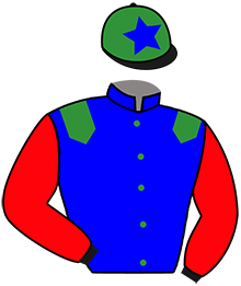 casaque portée par Barzalona M. jockey du cheval de course SOMBRERO, information pmu ZETURF