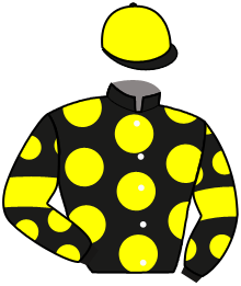 casaque portée par Crastus A. jockey du cheval de course PILE OU FACE, information pmu ZETURF