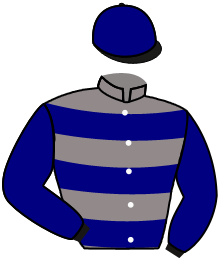 casaque portée par Figueira T. jockey du cheval de course MISTER FLOW, information pmu ZETURF